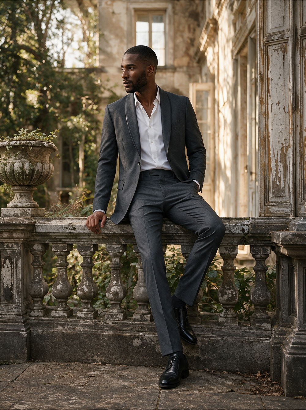 The Ashford — Charcoal Grey