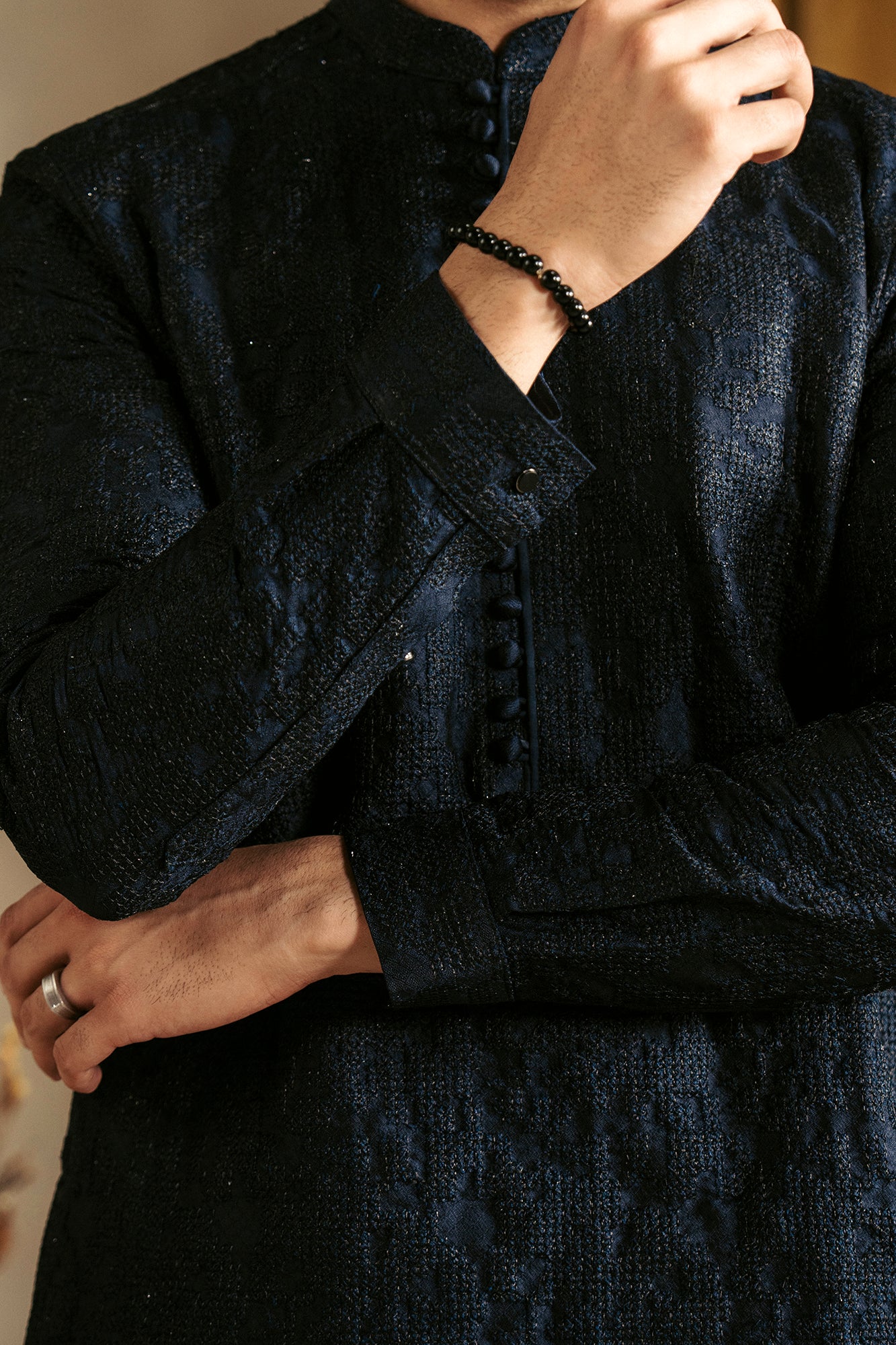 Kurta neavy blue Kt- 279